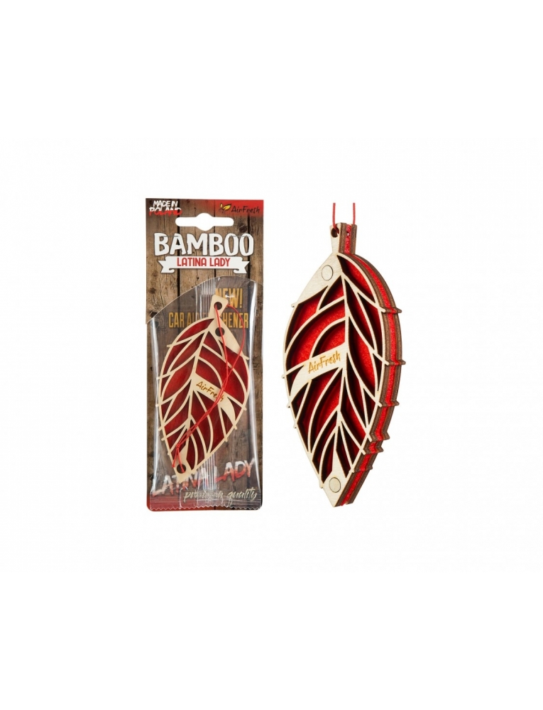 Auto kvapas AirFresh LATINA LADY Bamboo serija Auto kvapas AirFresh LATINA LADY Bamboo serija