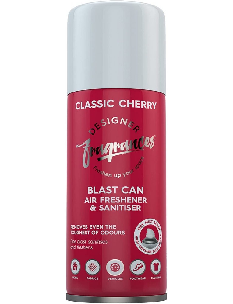 Aukšto slėgio aerozolis CLASSIC CHERRY Designer Fragrances 400 ml Aukšto slėgio aerozolis CLASSIC CHERRY Designer Fragrances 400 ml