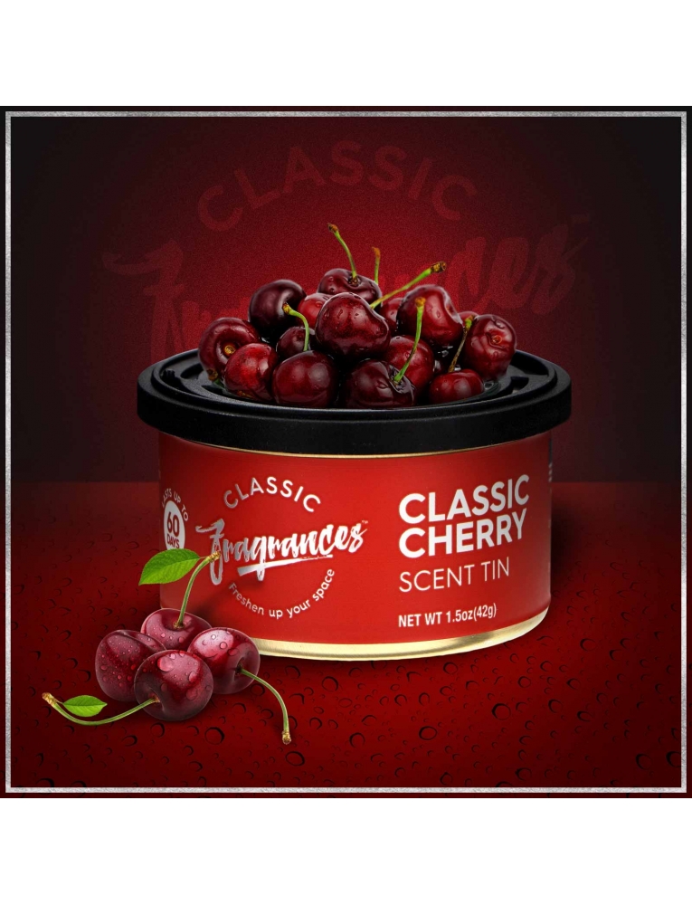 Oro gaiviklis skardinėje CLASSIC CHERRY Designer Fragrances Oro gaiviklis skardinėje CLASSIC CHERRY Designer Fragrances