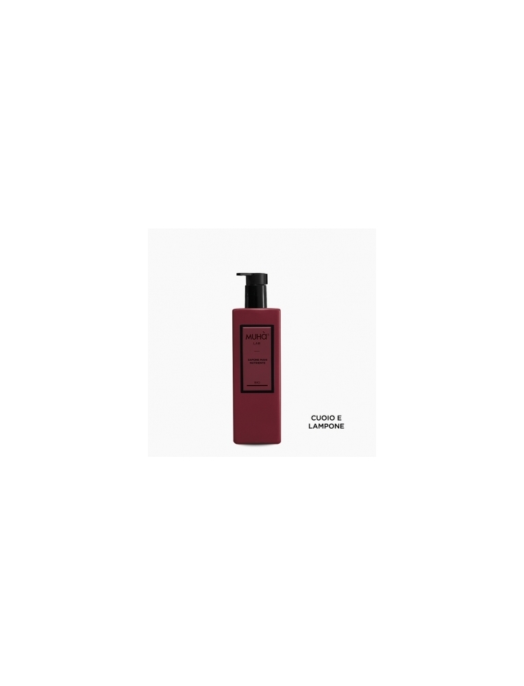 Skystas muilas MUHA CUOIO e LAMPONE 450ml Skystas muilas MUHA CUOIO e LAMPONE 450ml