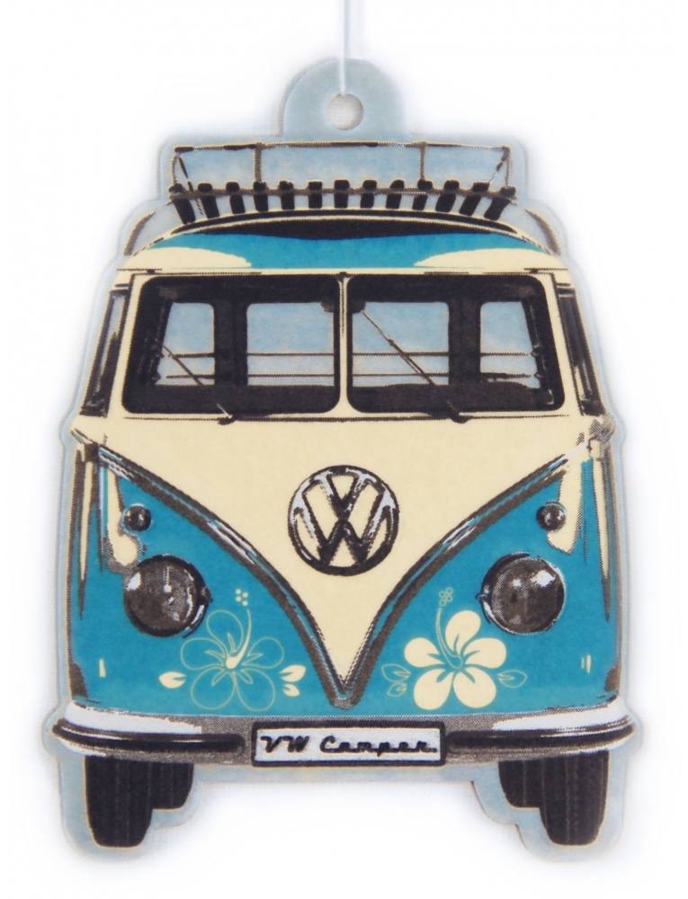 Auto kvapas VW collection by Brisa T1 Bus Pina Colada Light Blue Auto kvapas VW collection by Brisa T1 Bus Pina Colada Light Blue