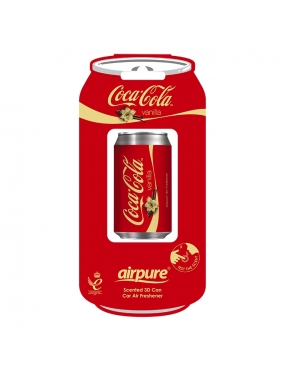 3D oro gaiviklis - skardinė COCA COLA Vanilla Airpure