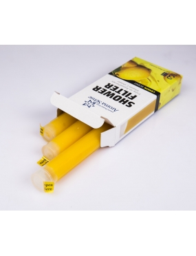 Vitaminų filtrai dušui Aroma Sense LEMON 3 vnt.
