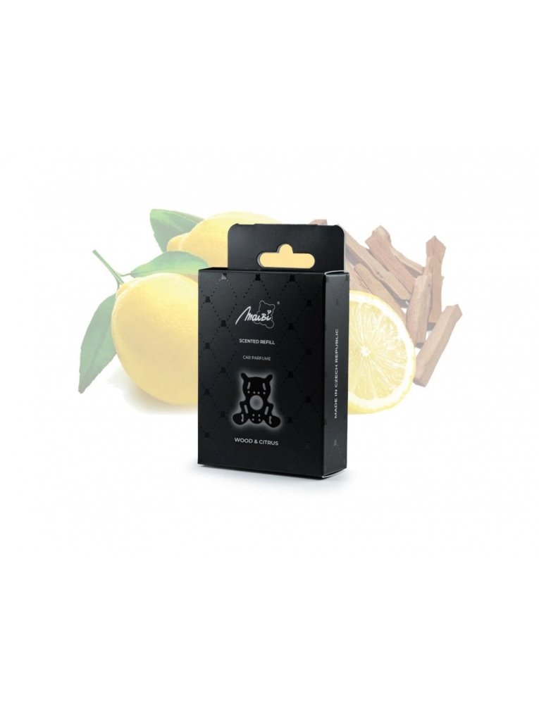 Papildymas auto kvapui MaiBi Wood & Citrus